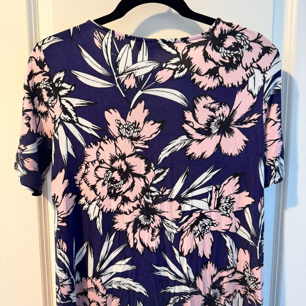 Yumi Kim Free Fall Livi Shift Dress Blue Floral - Picture 6 of 7